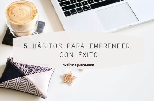 Hábitos para emprender