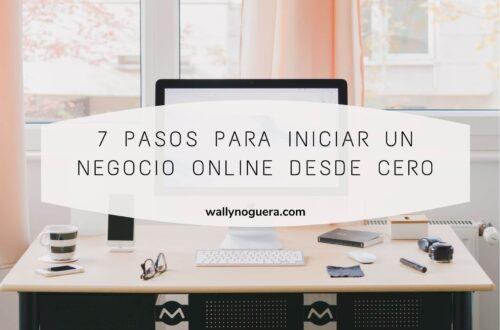 Iniciar un negocio online