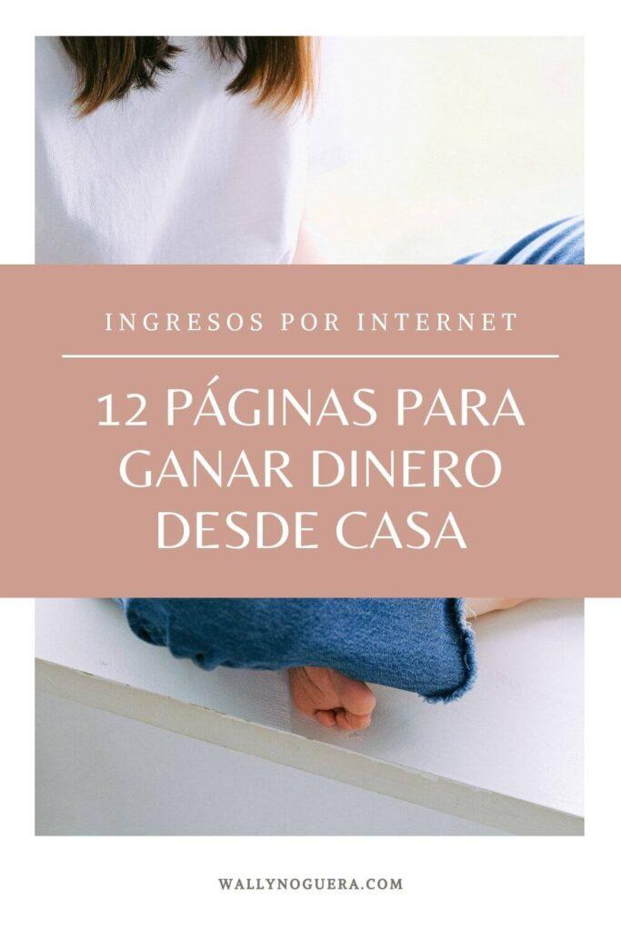 12 páginas para ganar dinero desde casa