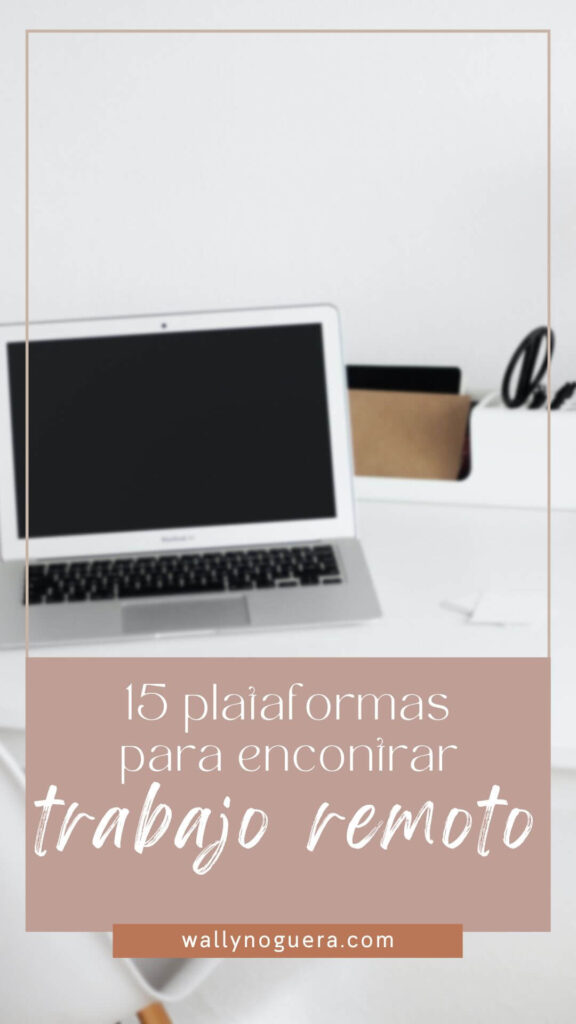 15 plataformas para encontrar trabajo remoto