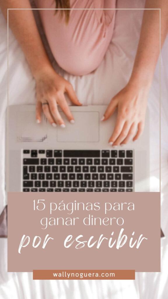 15 paginas para ganar dinero por escribir