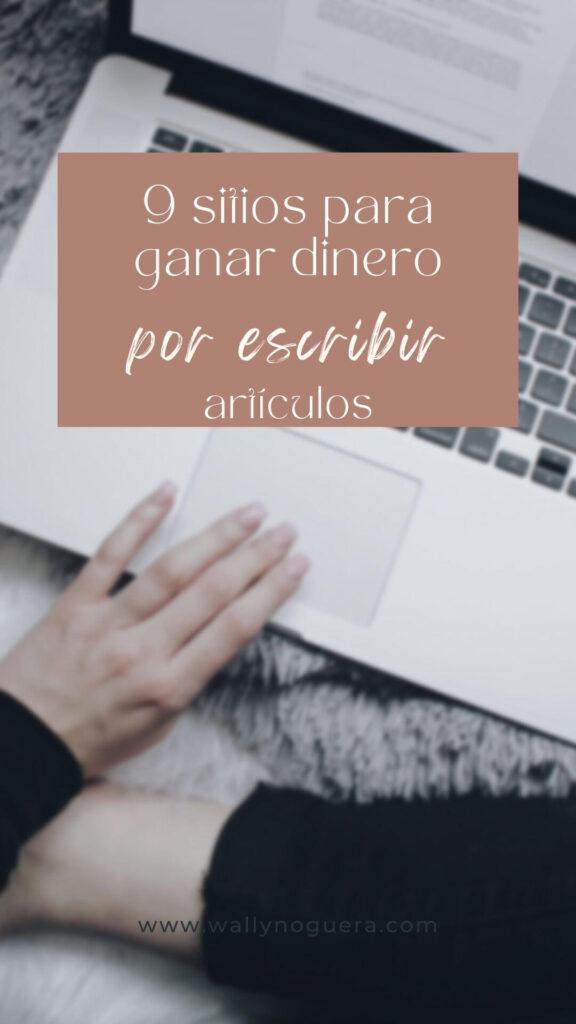 Ganar dinero por escribir artículos